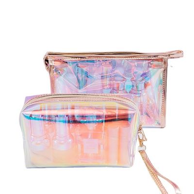 TPU-transparante cosmetische zak Custom Logo Beauty Multifunctionele laser cosmetische zak
