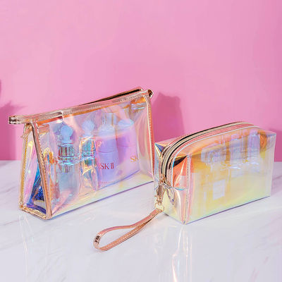 TPU-transparante cosmetische zak Custom Logo Beauty Multifunctionele laser cosmetische zak