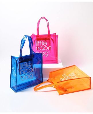 Geïnclusief doos Custom Logo Duidelijke transparante PVC-tas met rits en zak