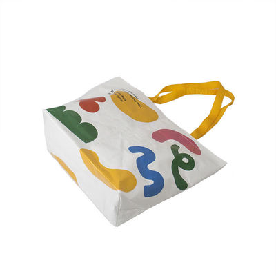 Eco-vriendelijke PP-geweven zak met zwaar werk Custom Design Full Color Printing Gelamineerd