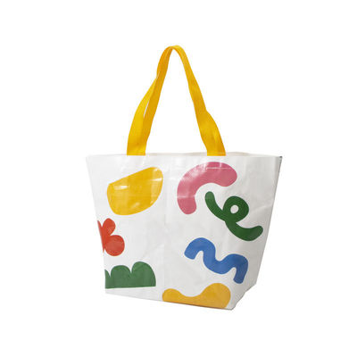 Eco-vriendelijke PP-geweven zak met zwaar werk Custom Design Full Color Printing Gelamineerd