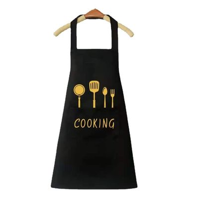 Denim schort aangepast logo voor chef sublimatie waterdicht katoen polyester schort