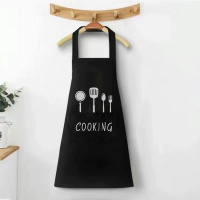 Denim schort aangepast logo voor chef sublimatie waterdicht katoen polyester schort