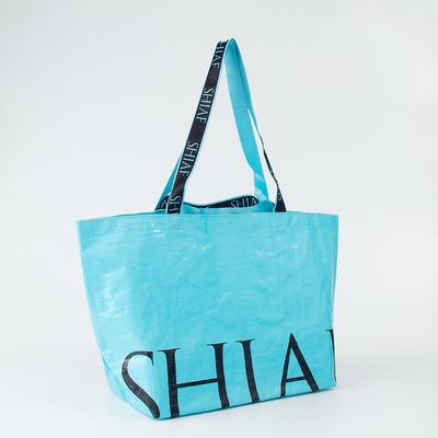 Gepersonaliseerde Tote Bag met handvaten drukwerk zware taak gelamineerde polypropyleen geweven zak