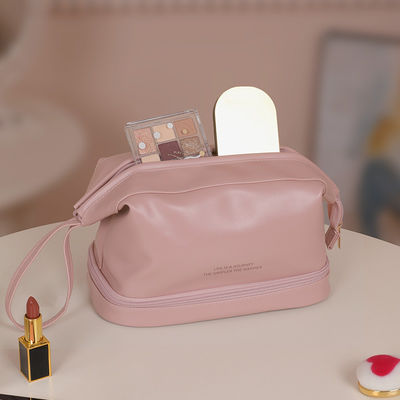 Beste PU cosmetische tas aangepast logo make-up zak voor vrouwen