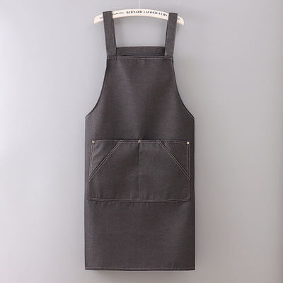 Custom Denim kapper Tuingereedschap voorhang met zakken Ondersteuning 7 dagen Voorbeeld bestelling