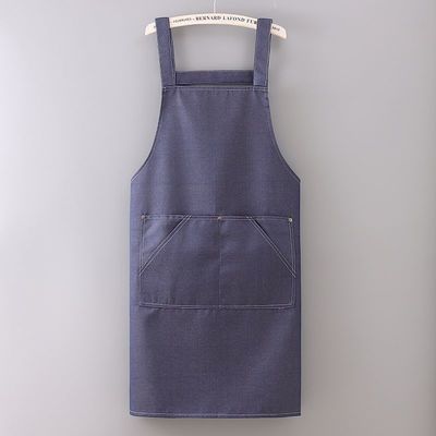 Custom Denim kapper Tuingereedschap voorhang met zakken Ondersteuning 7 dagen Voorbeeld bestelling