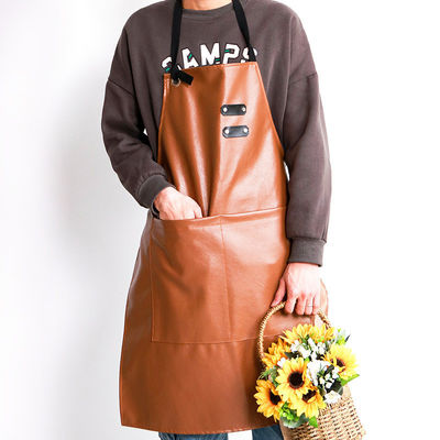 Uniform Heavy Duty Echt leer gereedschap schort voor chef slager metaalwerker timmerman