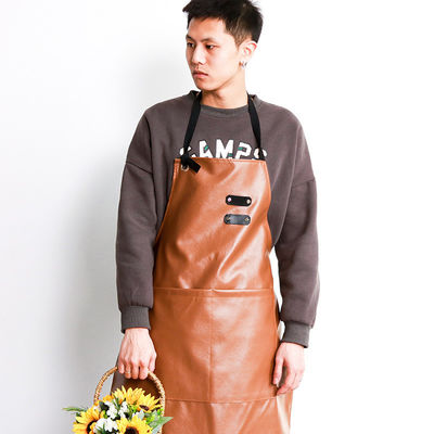 Uniform Heavy Duty Echt leer gereedschap schort voor chef slager metaalwerker timmerman