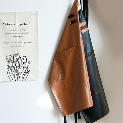 Uniform Heavy Duty Echt leer gereedschap schort voor chef slager metaalwerker timmerman