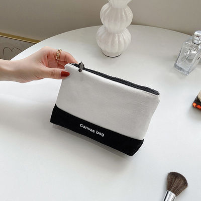 Briefpatroon Canvas Cosmetische zak voor kleine toiletzak