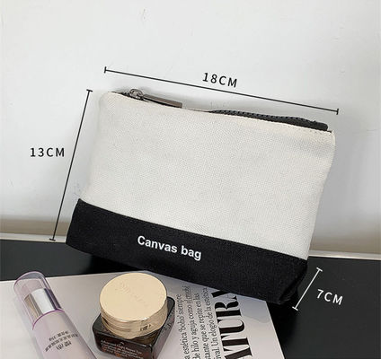 Briefpatroon Canvas Cosmetische zak voor kleine toiletzak
