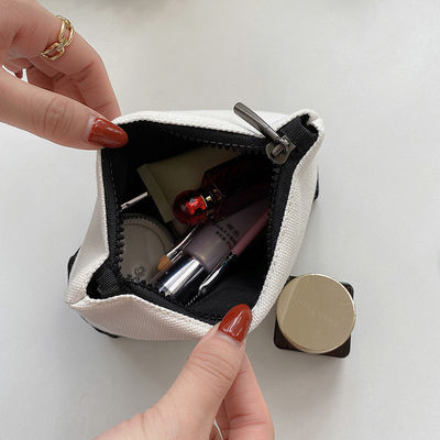 Briefpatroon Canvas Cosmetische zak voor kleine toiletzak