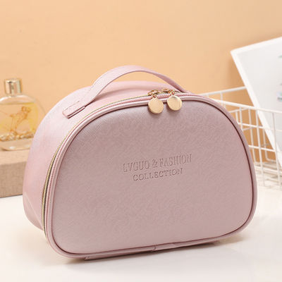 Custom make-up bag nieuwste modieuze stijl waterdicht PU draagbare reis cosmetische tas