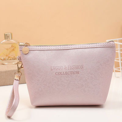Custom make-up bag nieuwste modieuze stijl waterdicht PU draagbare reis cosmetische tas