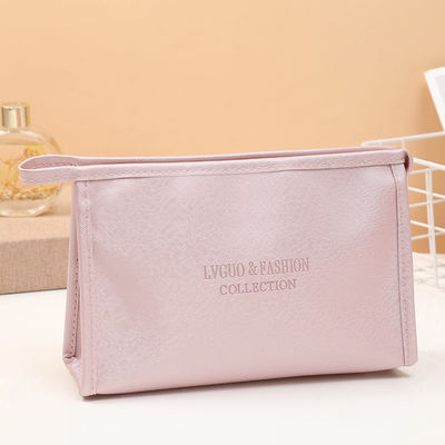 Custom make-up bag nieuwste modieuze stijl waterdicht PU draagbare reis cosmetische tas