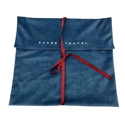 Custom Logo Printed Bowknot Flip Packaging Bag voor Vintage Style Packaging Solutions