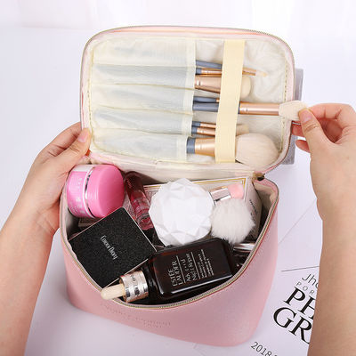 Briefpatroon Fluweel Cosmetische Tas Set van 3 voor Vrouwen Reis Beauty Zipper Organisator