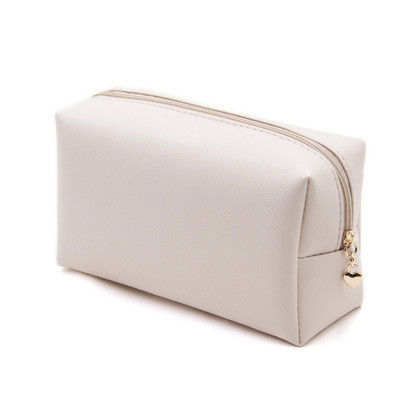 Gepersonaliseerd logo Draagbare reis schoonheid make-up tas met rits sluiting en gepersonaliseerd logo