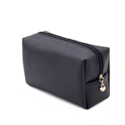 Gepersonaliseerd logo Draagbare reis schoonheid make-up tas met rits sluiting en gepersonaliseerd logo