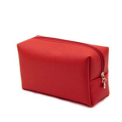 Gepersonaliseerd logo Draagbare reis schoonheid make-up tas met rits sluiting en gepersonaliseerd logo