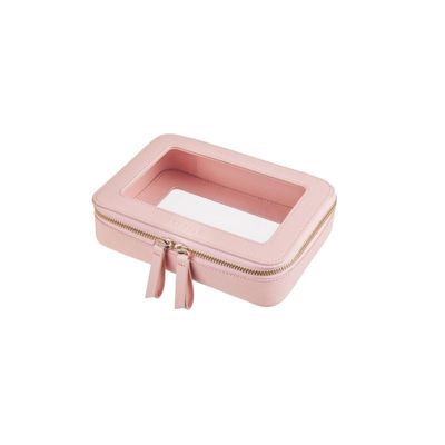Roze huid cosmetische zak met aanvaardbaar OEM/ODM en solide patroon type