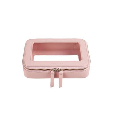 Roze huid cosmetische zak met aanvaardbaar OEM/ODM en solide patroon type