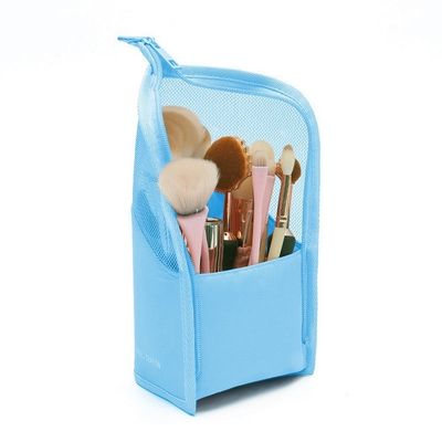 Zipper sluiting make-up borstels houder voor op maat gemaakte promotie en OEM / ODM acceptatie