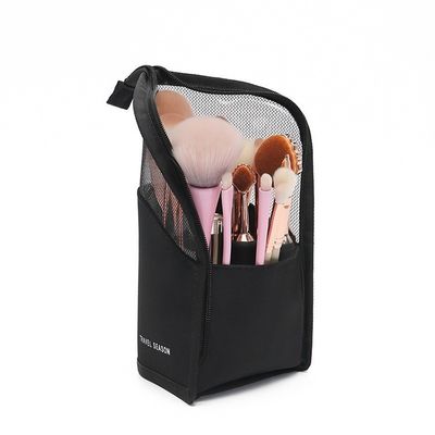 Zipper sluiting make-up borstels houder voor op maat gemaakte promotie en OEM / ODM acceptatie