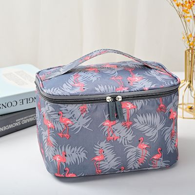 Professionele make-up doos met rits sluiting Fashion Style Custom Cosmetic Box