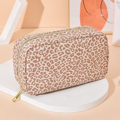 Gepersonaliseerde kleur private label make-up tas met waterdichte rits sluiting ontwerp