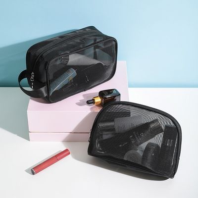 Nylon mesh cosmetische zak rits zak De ultieme nylon zak voor vrouwen