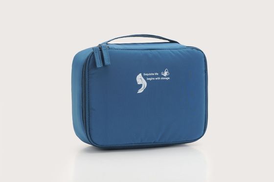 OEM/ODM Acceptabele aangepaste nylon make-up tas voor reizen en transparant ontwerp