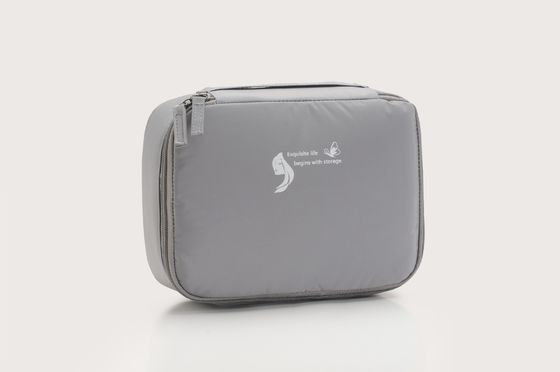 OEM/ODM Acceptabele aangepaste nylon make-up tas voor reizen en transparant ontwerp