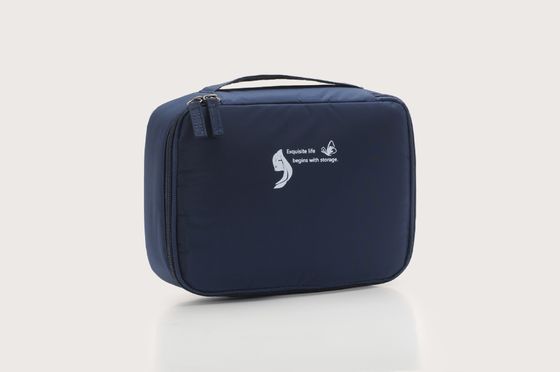 OEM/ODM Acceptabele aangepaste nylon make-up tas voor reizen en transparant ontwerp
