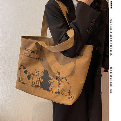 Custom Size Polyester Gelaagd Fashion Canvas Shopper Bag voor vrouwen