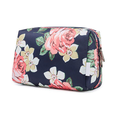 Op maat gemaakte recycled make-up bag case van polyester voor milieuvriendelijke schoonheidsorganisatie
