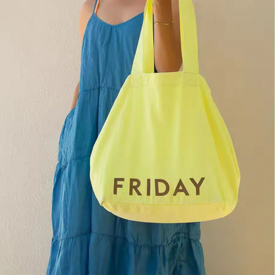 Oversized Canvas Cotton Bag voor strandwinkelen Acceptabel OEM/ODM door Creativity Design