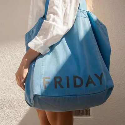 Oversized Canvas Cotton Bag voor strandwinkelen Acceptabel OEM/ODM door Creativity Design