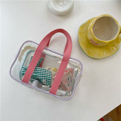 Bulk Stadium goedgekeurd, helder Tote Bag, twee handgrepen, ideaal voor werk, strandlunch.