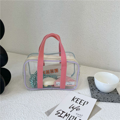 Bulk Stadium goedgekeurd, helder Tote Bag, twee handgrepen, ideaal voor werk, strandlunch.