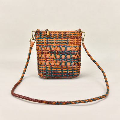 Hoofdmateriaal Straw Beach Bag voor vrouwen Zomer Tote Bag Op maat gemaakte kleur