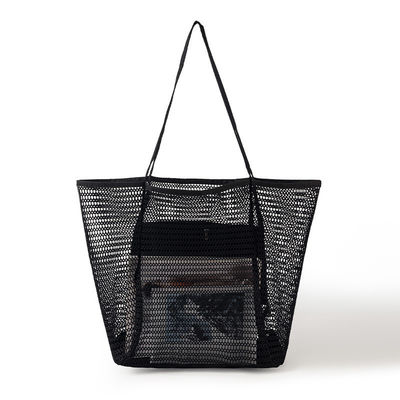 Handgemaakte One Shoulder Crochet Bag Weef Design voor Casual en Simple Beach Summer Look