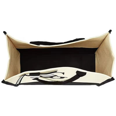 Afdrukbare verzending Monogram cadeautoet zak voor vrouwen Op maat gemaakt Canvas Beach Bag