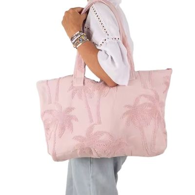 Soft-loop stijl Dames Custom Terry Stof Handdoek Grote zak voor fitness Overnight en strand