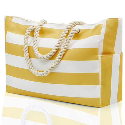 Grote Custom Logo Tote Bag Recycled Cotton Canvas Stof voor herbruikbare boodschappen