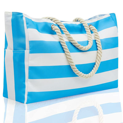 Grote Custom Logo Tote Bag Recycled Cotton Canvas Stof voor herbruikbare boodschappen
