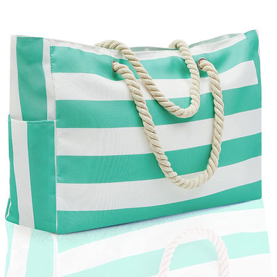 Grote Custom Logo Tote Bag Recycled Cotton Canvas Stof voor herbruikbare boodschappen