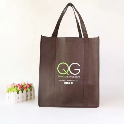 Afgedrukt logo Eco Custom herbruikbaar niet-geweven weefsel draagtas voor boodschappen