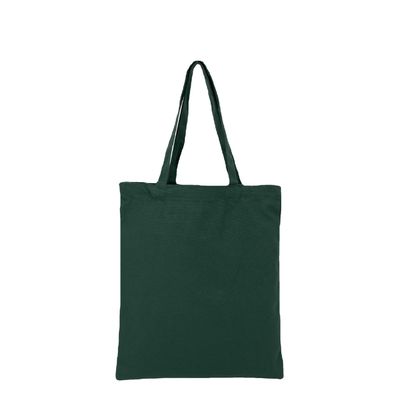 Plain Custom Sublimation Blanks Tote Bags met logo in wit polyester doek